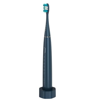 AENO Sonic DB10N Електрическа звукова четка за зъби, тъмно синя, 3 накрайника и зарядна станция