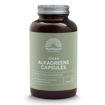 Mattisson AlkaGreens АлкаГрийнс за алкален баланс х 180 капсули