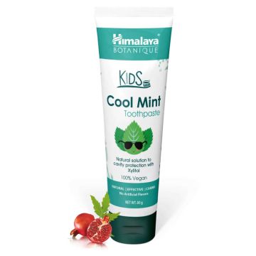 Himalaya Kids Детска паста за зъби без флуорид с вкус на мента 80 г