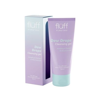 Fluff Гел за лице почистващ с аметист и ниацинамид 100 мл