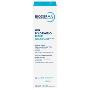 Bioderma Hydrabio Rich Крем за интензивна хидратация 40 мл