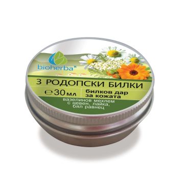 Bioherba Универсален вазелинов мехлем 3 родопски билки 30 мл