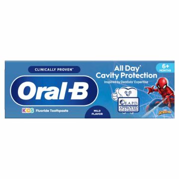 Oral-B Kids Spiderman Паста за зъби за деца 6М+ 60 мл 