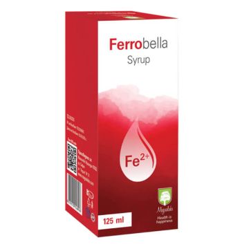 Ferrobella Syrup За поддържане на нормални нива на желязо в кръвта 125 мл Magnalabs 