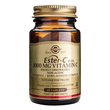 Solgar Естер C 1000 мг х 30 таблетки