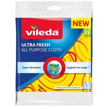 Vileda Ultra Fresh Универсална кърпа х 2 броя