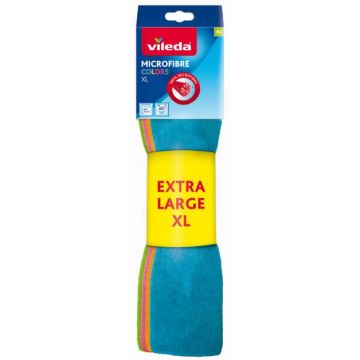 Vileda Colors Микрофибърни кърпи XL х 4 броя
