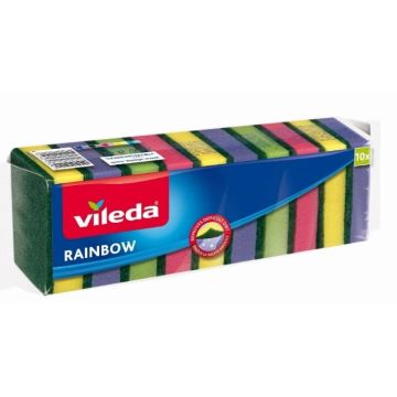 Vileda Rainbow Кухненска гъба х 10 броя 