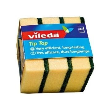 Vileda Tip Top Домакинска гъба х 3 броя