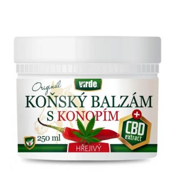 Virde Balzam Загряващ конски балсам с конопено масло + CBD 250 мл