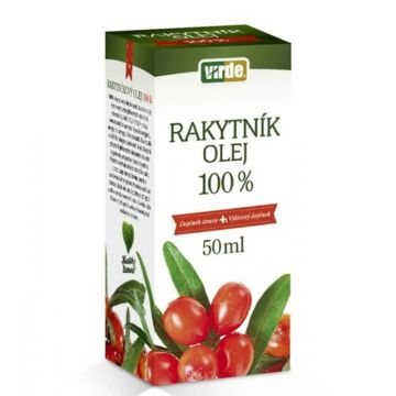 Virde Rakytník olej 100% Студено пресовано масло от морски зърнастец (Облепиха) 50 мл