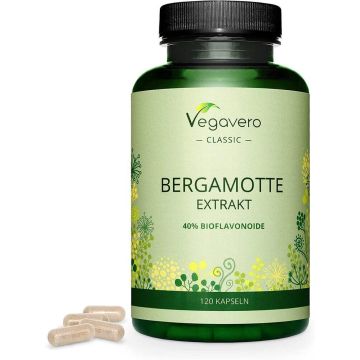Vegavero Бергамот екстракт 625 мг х 120 капсули
