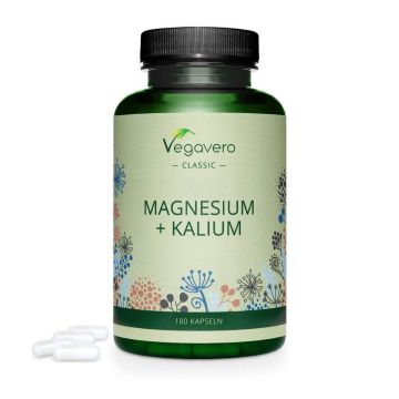 Vegavero Магнезий + Калий х 180 капсули