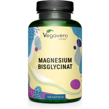 Vegavero Магнезий (бисглицинат) 100 мг х 180 капсули 