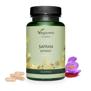 Vegavero Шафран Екстракт 120 капсули 