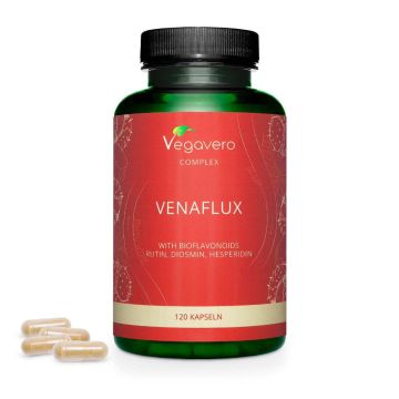 Vegavero Venaflux Билкова формула за венозната система 120 капсули