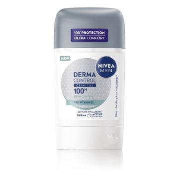 Nivea Derma Control Clinical Стик за мъже 50 мл