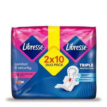 Libresse Maxi Normal Дамски превръзки x 20 бр.