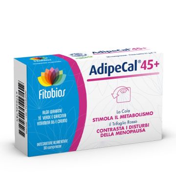 AdipeCal 45+ За контрол на теглото и добър метаболизъм х 30 таблетки Fitobios