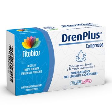 DrenPlus За дрениране на излишните течности х 30 таблетки Fitobios