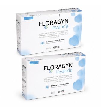 Floragyn Вагинален душ 5 х 140 мл 2 бр. Комплект