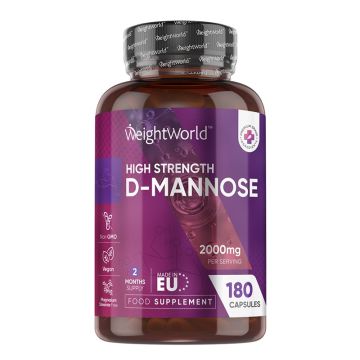 Weight World D-Mаноза 666 мг х 180 капсули