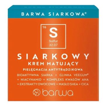 Barwa Sulphur Anti-acne Матиращ крем 50 мл