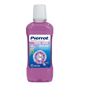 Pierrot Вода за уста Total Care 6 in 1 без алкохол 500 мл