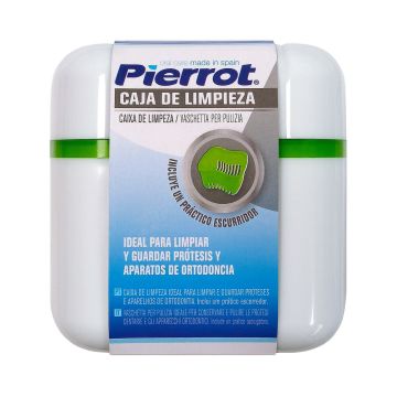 Pierrot Кутия за почистване на зъбни протези и ортодонтски апарати