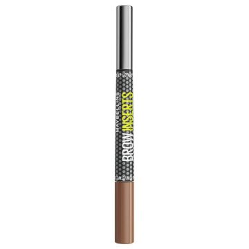 Maybelline Brow Inserts Молив за вежди 2-в-1, нюанс 02 Soft Brown