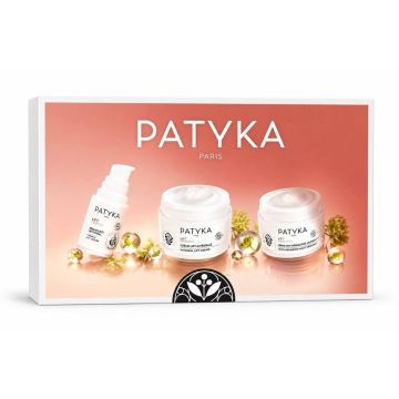 Patyka Lift Essential Стягащ лифтинг крем за лице 50 мл + Лифтинг нощен крем 50 мл + Подмладяващ околоочен крем 15 мл Комплект