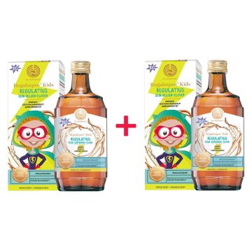 Regulatpro Kids Regulatius Сироп за висок имунитет за деца 2 х 350 мл Dr. Niedermaier Комплект