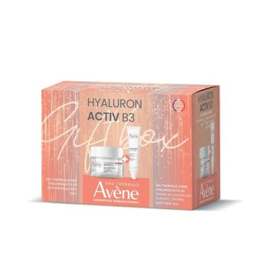 Avene Hyaluron Activ B3 Регенериращ крем за лице 50 мл + Avene Hyaluron Activ B3 Грижа за околоочен контур с тройно действие 15 мл Комплект 15 мл