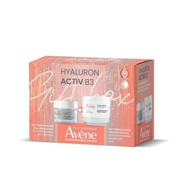 Avene Hyaluron Activ B3 Регенериращ аква гел-крем 50 мл + Avene Hyaluron Activ B3 Мулти-интензивен нощен крем за лице 40 мл Комплект