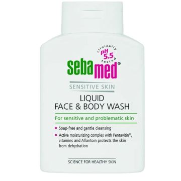 Sebamed Liquid Face & Body Wash Измивна течност за лице и тяло 200 мл
