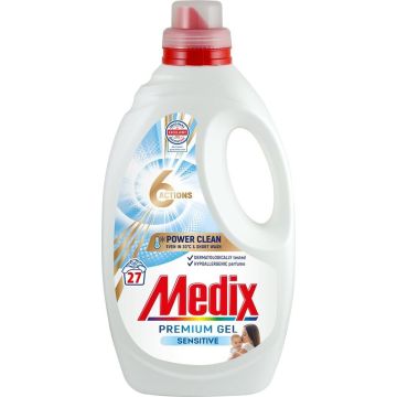 Medix Premium Gel Sensitive Течен перилен препарат 1.08 л 