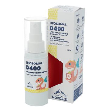 Nordaid Liposomal Vitamin D3 Spray for Children Липозомен Витамин Д3 спрей за деца 30 мл