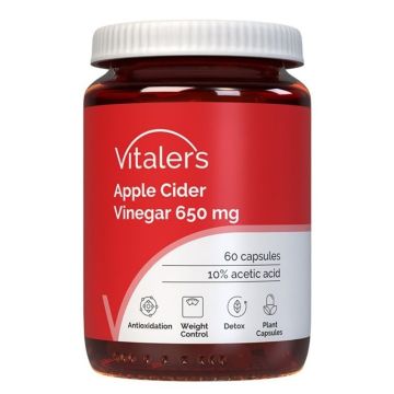 Vitalers Ябълков оцет 650мг х 60 капсули