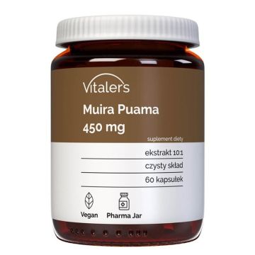 Vitalers Муира паума 450 мг х 60 капсули