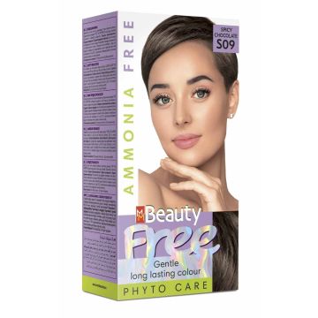 MM Beauty Ammonia Free Трайна фито боя за коса без амоняк, S09 Горчив шоколад