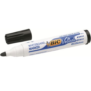 BIC Velleda Маркер черен за бяла дъска  1 бр