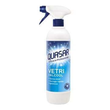  QUASAR VETRI Спрей за универсално почистване с алкохол 580 мл