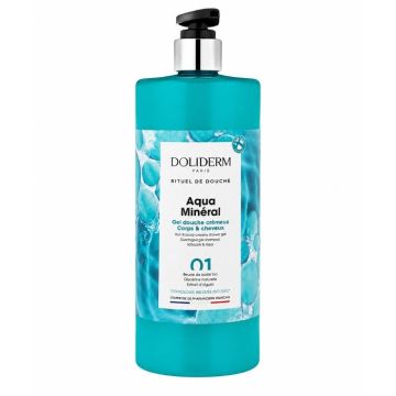 Doliderm Aqua Mineral 01 Душ Гел 2в1 с масло от ший и водорасли 1 л