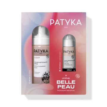 Patyka Clean Почистваща детокс пяна 150 мл + Patyka Clean Разтапящо се почистващо олио 50 мл Комплект