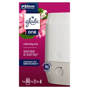 Glade One Sense & Spray Автоматичен ароматизатор за въздух Relaxing Zen 10 мл