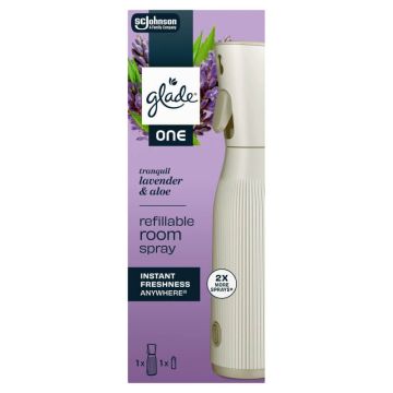 Glade One Спрей с презареждане Tranquil Lavender & Aloe 10 мл
