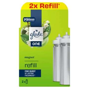  Glade One Универсален пълнител Muguet 2 х 10 мл Комплект