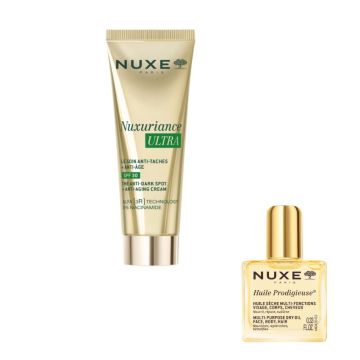 Nuxe Nuxuriance Ultra Депигментиращ крем SPF30 50 мл + Nuxe Huile Prodigieuse Мултифункционално сухо олио 10 мл Комплект