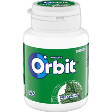 Orbit Spearmint Дъвки с ментов вкус без захар 64 g