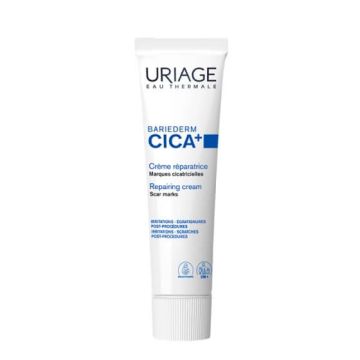 Uriage Bariederm Cica+ Възстановяващ крем против белези с мед и цинк 40 мл